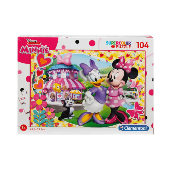 104 Parça Puzzle : Minnie Happy Helpers