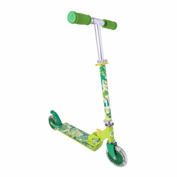 Evo 2 Tekerlekli Katlanabilir Dino Inline Işıklı Scooter