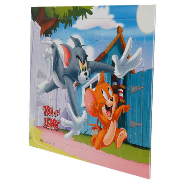 36 Parça Puzzle: Tom ve Jerry