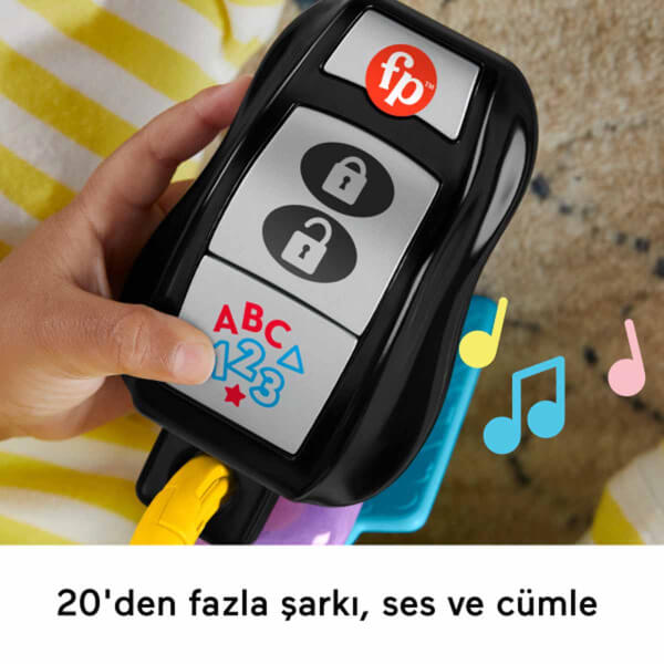 Fisher Price Sesli Eğlen ve Öğren Eğlenceli Aktivite Anahtarı HWY40