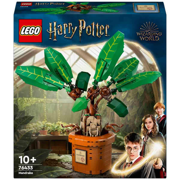 LEGO Harry Potter Adamotu 76433 - 10 Yaş ve Üzeri Çocuklar için Koleksiyonluk Saksılı Adamotu Oyuncak Figürü Yapım Seti (579 Parça)