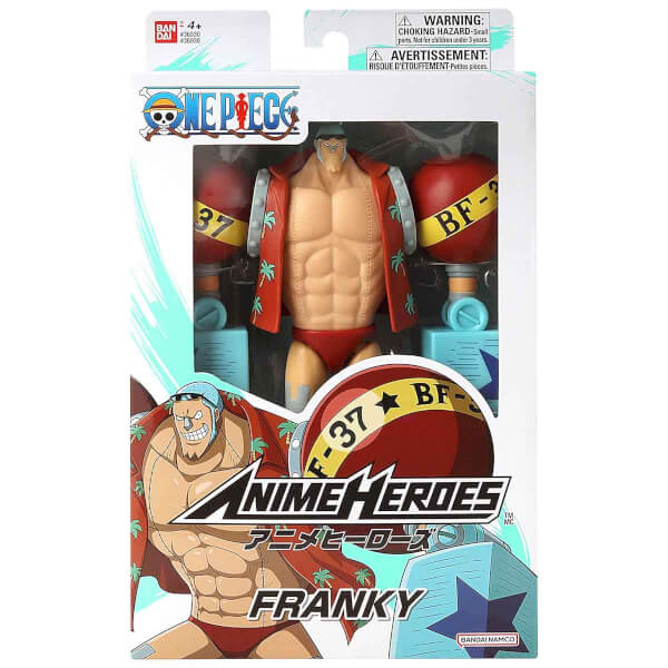 Anime Heroes One Piece Franky Eklemli Figür