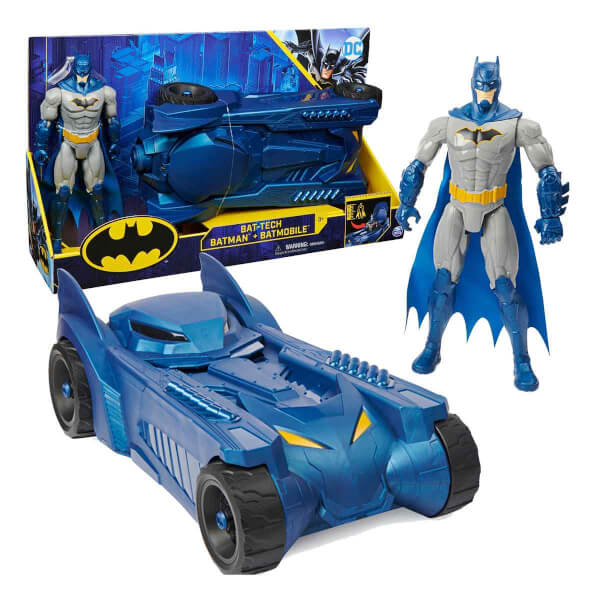 Batmobile Ve Bat-Tech Batman Figürü 30 cm