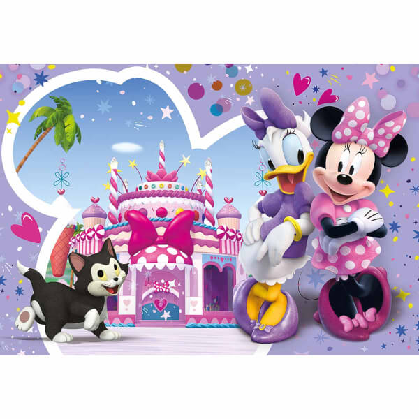 30 Parça Supercolor Puzzle: Disney Minnie Mouse