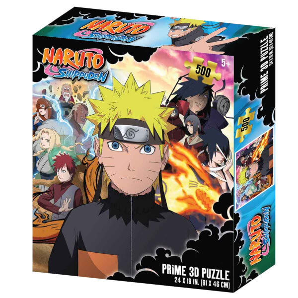 500 Parça 3D Puzzle: Naruto Shippuden