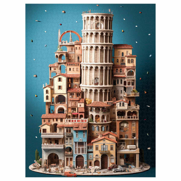 1000 Parça Puzzle: Pisa