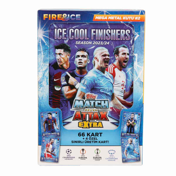 UEFA Match Attax Extra 2023-24 Mega Metal Kutu