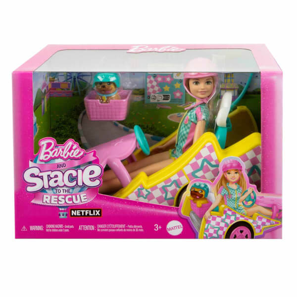 Barbie Stacie ve Go Kart Arabası HRM08