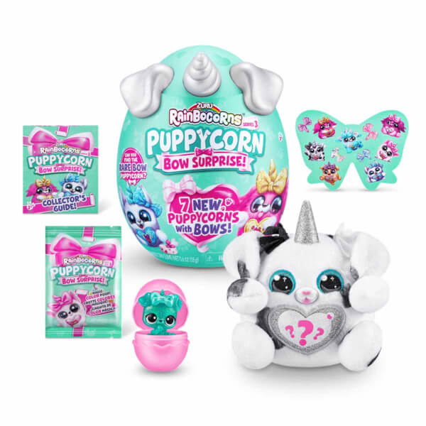 Rainbocorns Puppycorn Bow Sürpriz Paket RAR23000