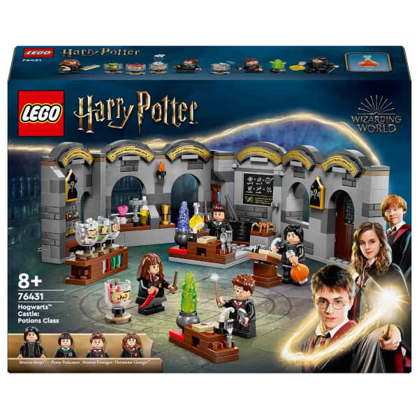 LEGO Harry Potter Hogwarts Şatosu: İksir Dersi 76431 - 8 Yaş ve Üzeri Çocuklar için Koleksiyonluk Yaratıcı Oyuncak Yapım Seti (397 Parça)