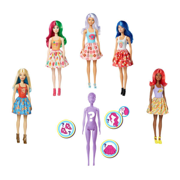 Barbie Color Reveal Renk Değiştiren Sürpriz Bebekler S2 GTP41