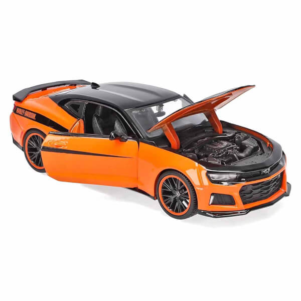 1:24 Harley Davidson Custom 2017 Camaro ZL1 Araba