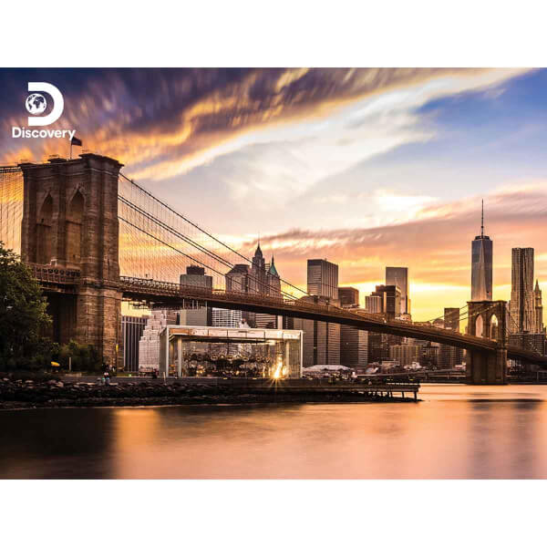 Prime 3D 300 Parça 3D Puzzle: Discovery Brooklyn Köprüsü