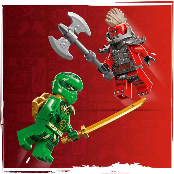 LEGO NINJAGO Lloyd’un Yeşil Orman Ejderhası 71829 - 6 Yaş ve Üzeri Çocuklar için 2 Minifigürlü Yaratıcı Oyuncak Yapım Seti (128 Parça)