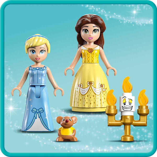 LEGO® | Disney: Disney Princess Yaratıcı Kaleler 43219 - 6 Yaş ve Üzeri Çocuklar için Yaratıcı Oyunları Teşvik Eden Oyuncak Yapım Seti (140 Parça)