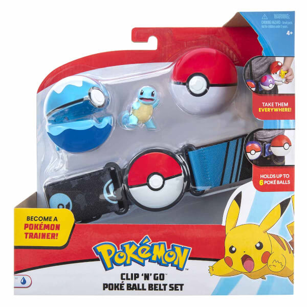 Pokemon Clip 'N' Go Pokeball Kemer ve Squirtle