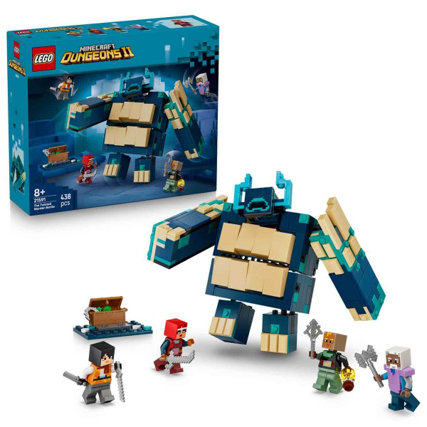 LEGO Minecraft Çarpık Bekçi Savaşı 21591 - Minecraft Dungeons 2 Hayranı 8 Yaş ve Üzeri Çocuklar için Yaratıcı Oyuncak Yapım Seti (438 Parça)