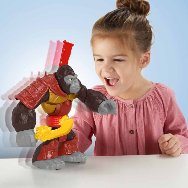 Imaginext Silverback Gorilla Smash Figür Seti GYX01