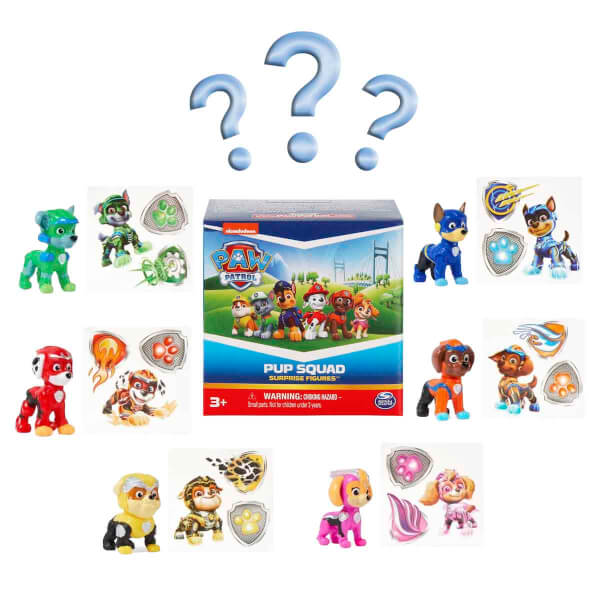 PAW Patrol The Mighty Movie Pup Squad Figürlü Sürpriz Paket