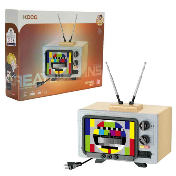 Kioco KOCO Retro Televizyon 2280 Parça | Toyzz Shop