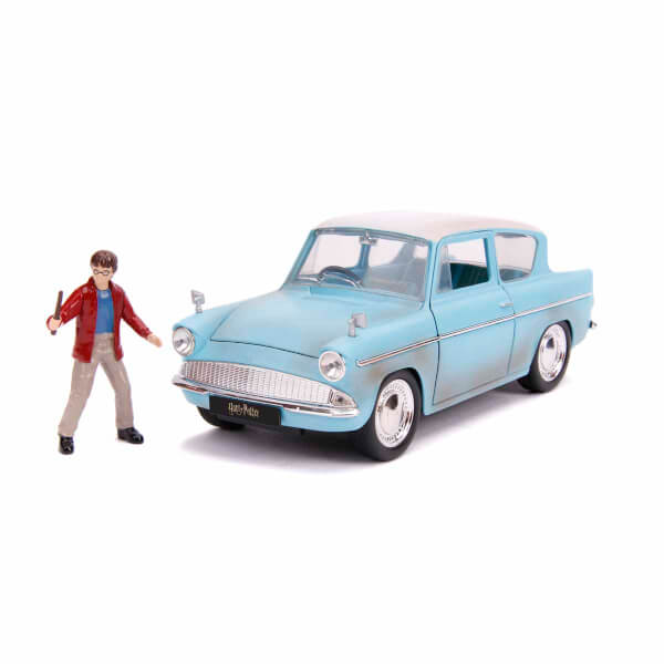 1:24 1959 Ford Anglia Model Araba ve Harry Potter Figür