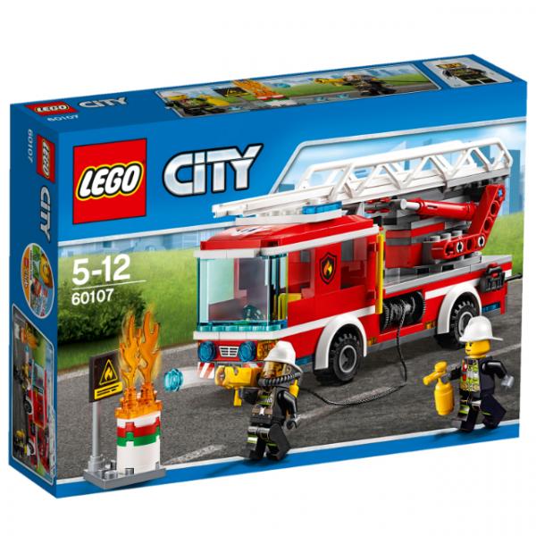 LEGO City Merdivenli İtfaiye Kamyonu 60107