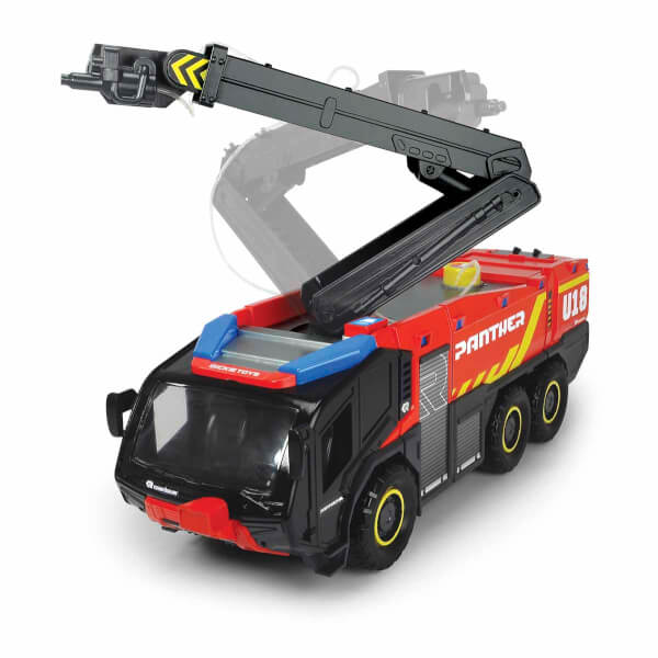 Sesli ve Işıklı Rosenbauer Panther 6x6 Uzaktan Kumandalı İtfaiye Aracı 62 cm