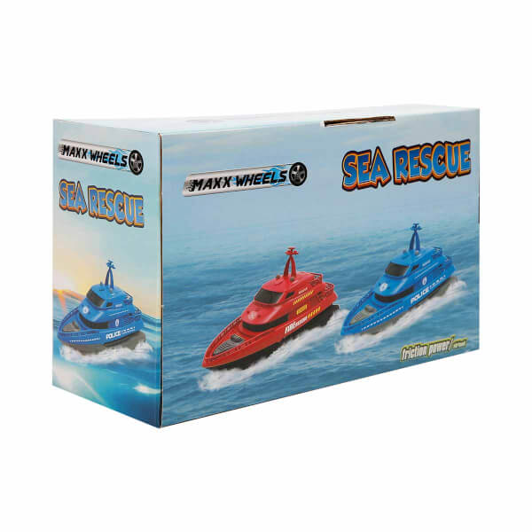 Maxx Wheels Sea Rescue Sesli ve Işıklı Kurtarma Gemisi