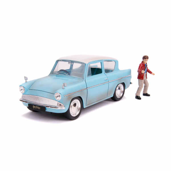 1:24 1959 Ford Anglia Model Araba ve Harry Potter Figür