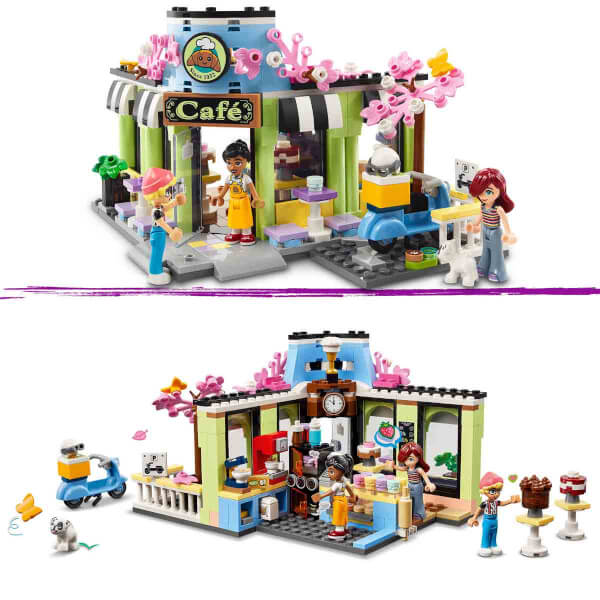 LEGO Friends Heartlake City Kafe’si 42618 - 6 Yaş ve Üzeri Çocuklar Pastane Oyuncağı İçeren Yaratıcı Oyuncak Yapım Seti (426 Parça)