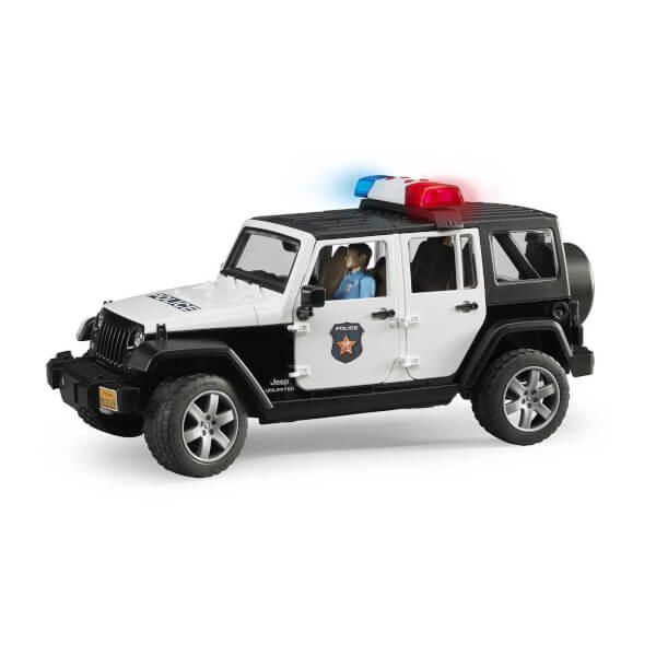 1:16 Bruder Jeep Wrangler U.R Polis Aracı ve Memur