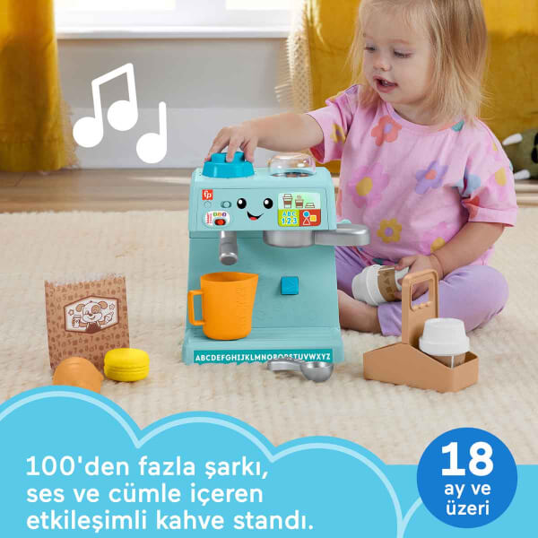 Fisher Price Sesli Eğlen ve Öğren Kahve Yapmayı Öğreniyorum HYR99