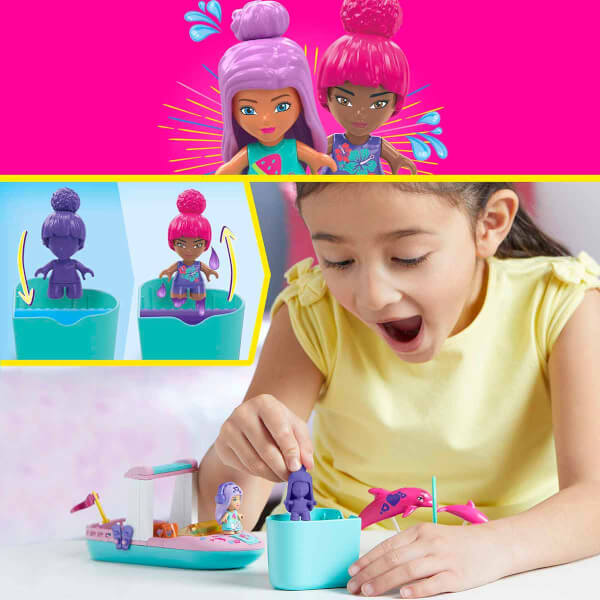 MEGA Barbie Color Reveal Yunus Keşfi Yapı Set HHW83