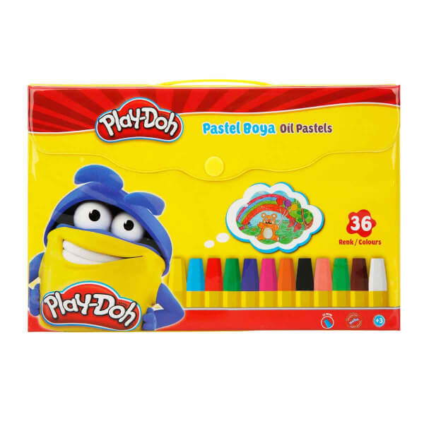 Play Doh Pastel Boya Çantalı 36 Renk