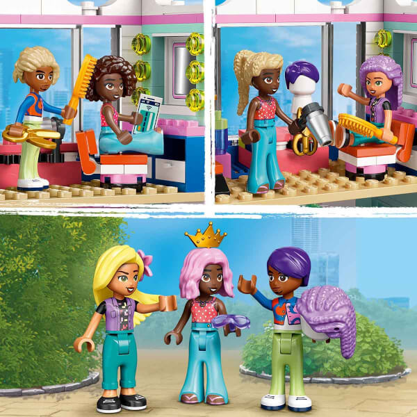 LEGO Friends Kuaför ve Aksesuar Mağazası 42662 - 7 Yaş ve Üzeri Çocuklar için Mini Bebek İçeren Yaratıcı Oyuncak Yapım Seti (347 Parça)