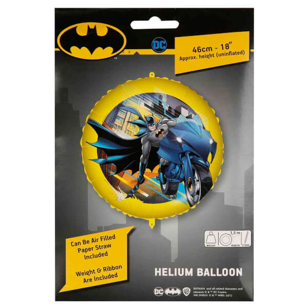 Batman Desenli Folyo Balon 46 cm