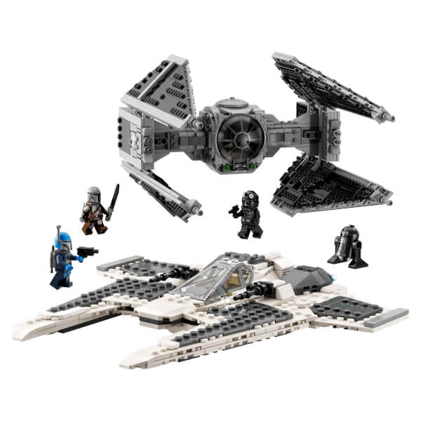 LEGO Star Wars Mandalorian Fang Fighter TIE Interceptor'a Karşı 75348