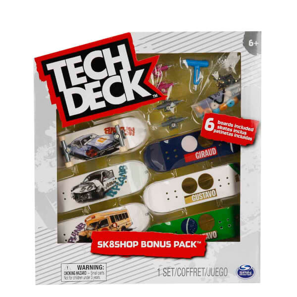 Teck Deck Parmak Kaykayı Bonus Paket