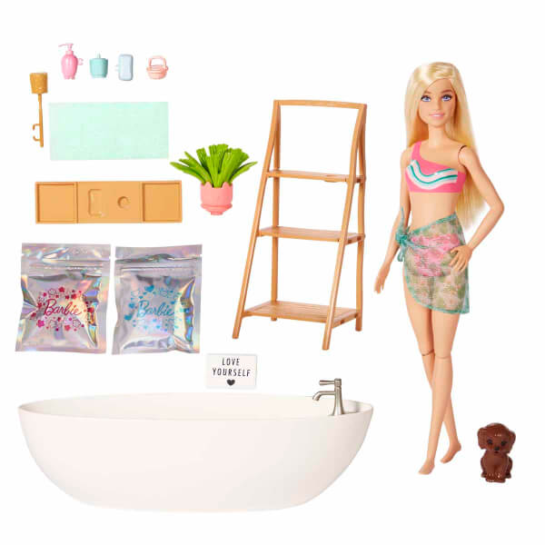 Barbie Wellness Barbie'nin Spa Günü Oyun Seti HKT92