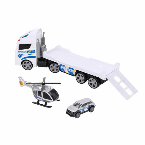 Teamsterz Mighty Machines Police Transporter Sesli ve Işıklı