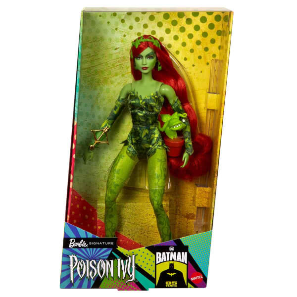 Barbie Signature Batman 85th Poison Ivy Bebeği HRM51