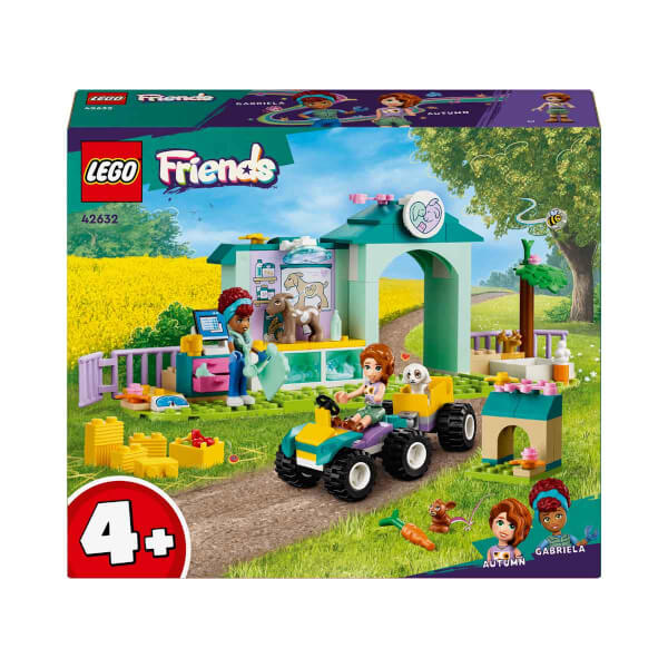 LEGO® Friends Çiftlik Hayvanı Veteriner Kliniği 42632 - 4 Yaş ve Üzeri Çocuklar için Hayvan Figürleri İçeren Yaratıcı Oyuncak Yapım Seti (161 Parça)