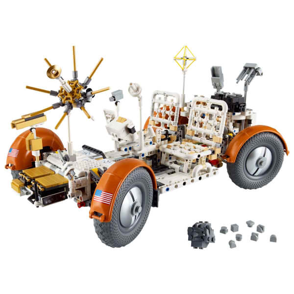 LEGO Technic NASA Apollo Ay Taşıtı – LRV 42182 - Yetişkinler için Uzay Aracı Yapım Seti (1913 Parça)