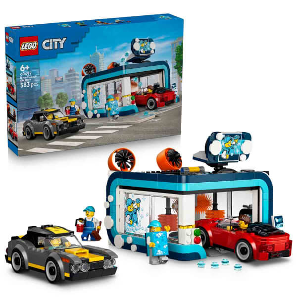 【４セット】エルセーヌ　ショッキングショット LEGO City Otomatik Araç Yıkama 60497 - 6 Yaş ve Üzeri Çocuklar