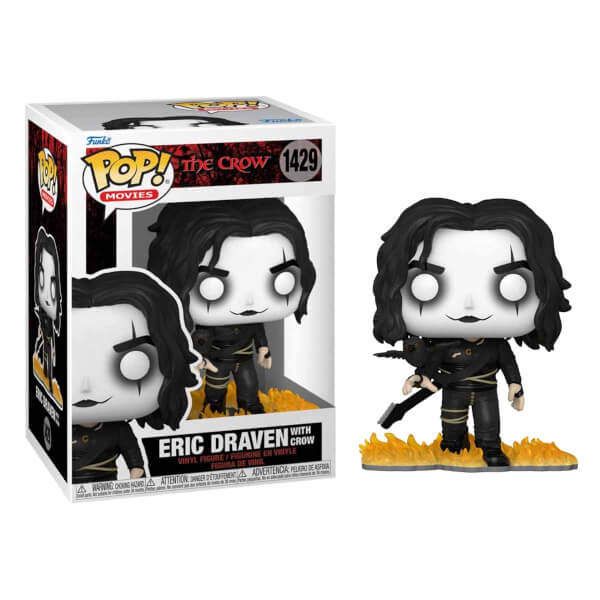 Funko Pop Movies The Crow: Eric Draven With Crow