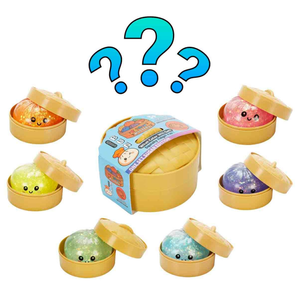Dumpling Squishy Sürpriz Simli Renkli Çin Mantısı 777-3