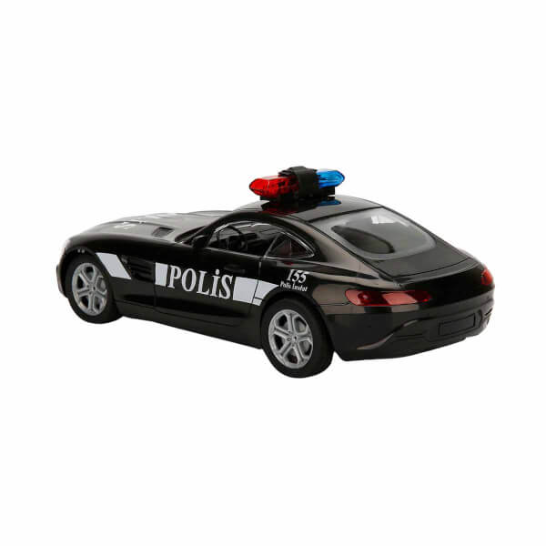 1:20 Uzaktan Kumandalı Suncon Işıklı Polis Arabası 21 cm.