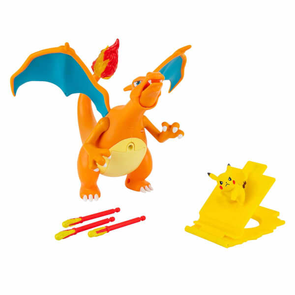 Pokemon Flame & Flight Deluxe Charizard Sesli Işıklı ve Hareketli Figür