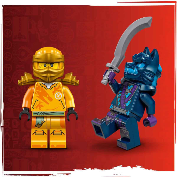 LEGO® NINJAGO® Arin'in Yükselen Ejderha Vuruşu 71803 - 6 Yaş ve Üzeri Çocuklar için Arin Minifigürü İçeren Yaratıcı Oyuncak Yapım Seti (27 Parça)