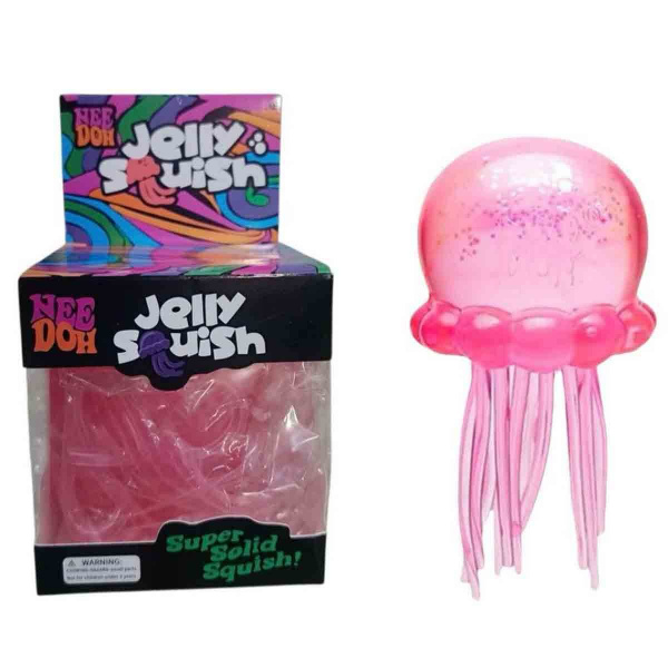 Needoh Jelly Squish Ahtapot - Pembe